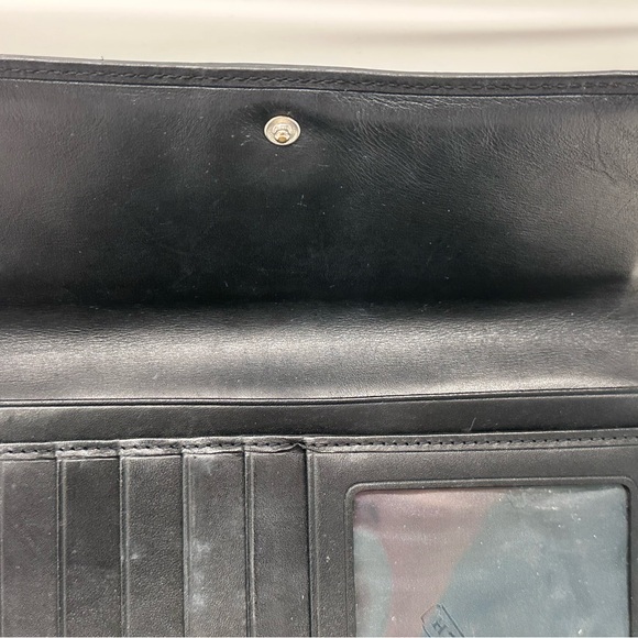 Preowned Coach Signature Black Wallet - Picture 6 of 9